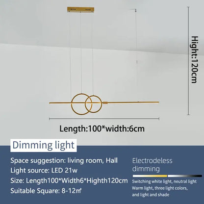 Pendelleuchte Design, Schwarz oder Gold | Luxara