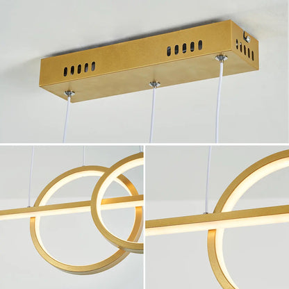 Pendelleuchte Design, Schwarz oder Gold | Luxara