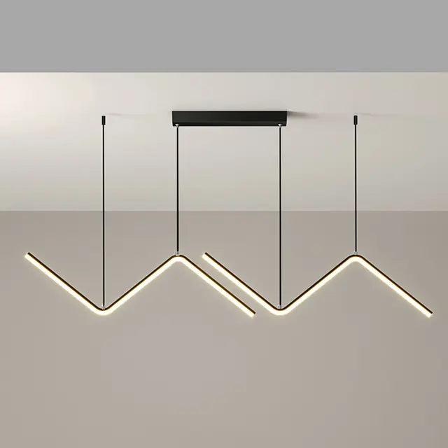 Design Pendelleuchte, Schwarz und Gold | Gnistør