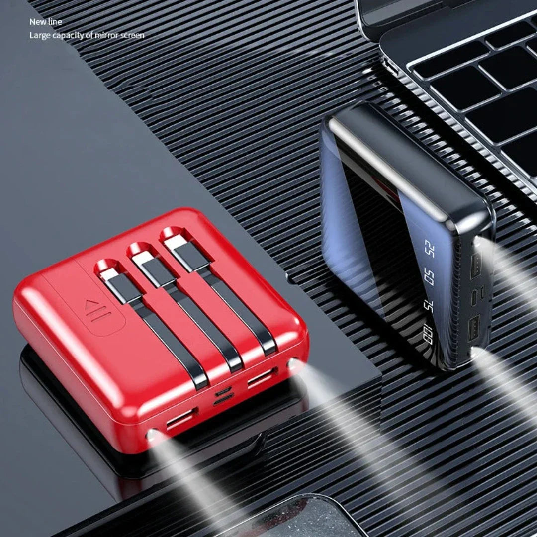 PowerPod 4X™⎪Immer bereit, mit jedem Kabel zur Hand