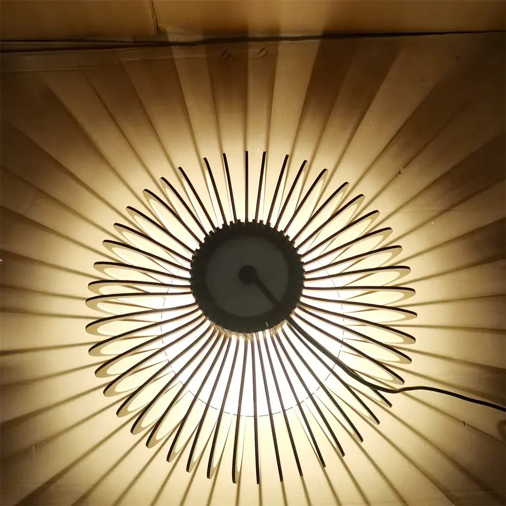 Pendelleuchte Holz, Ø35cm Ø45cm Ø55cm | Lignum