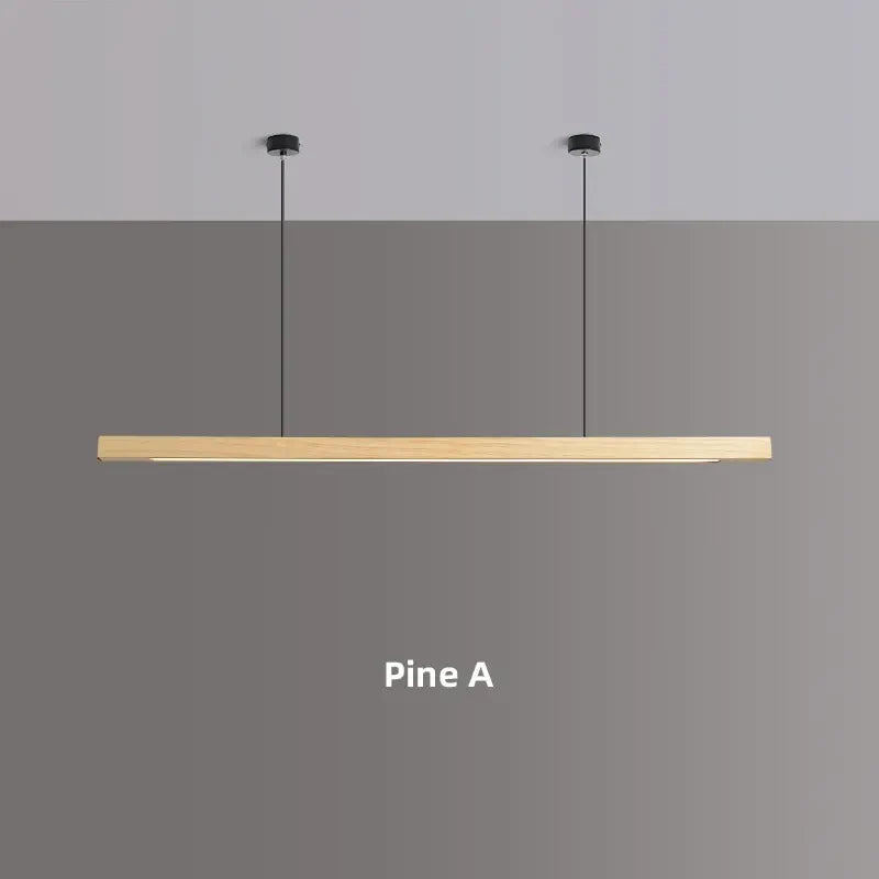 Pendelleuchte Holzdesign, länglich | Glød