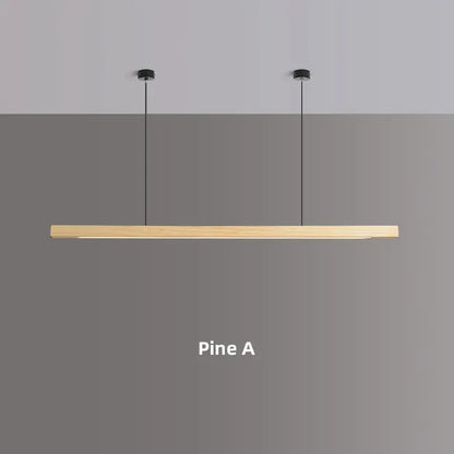 Pendelleuchte Holzdesign, länglich | Glød
