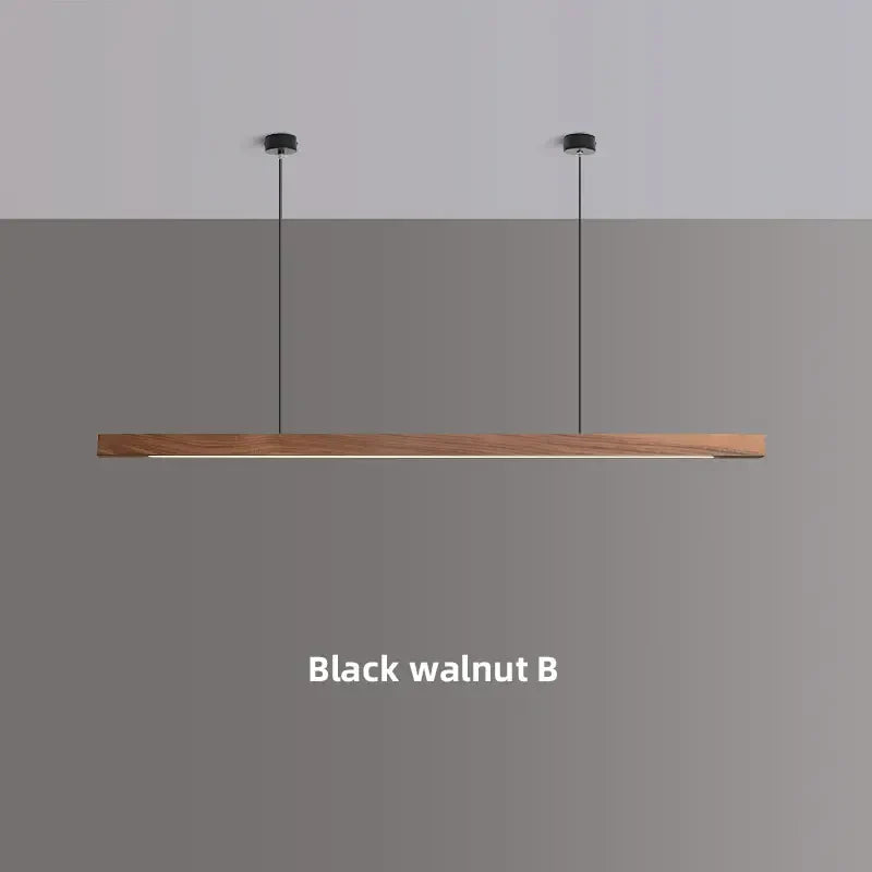 Pendelleuchte Holzdesign, länglich | Glød