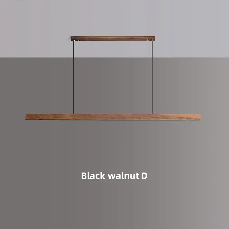 Pendelleuchte Holzdesign, länglich | Glød