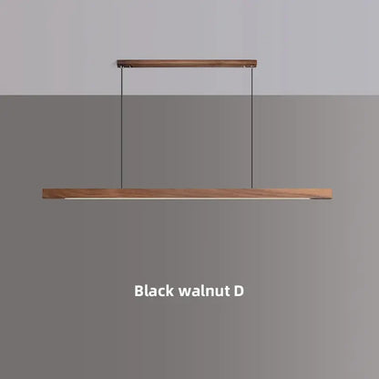 Pendelleuchte Holzdesign, länglich | Glød