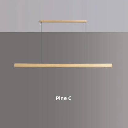 Pendelleuchte Holzdesign, länglich | Glød