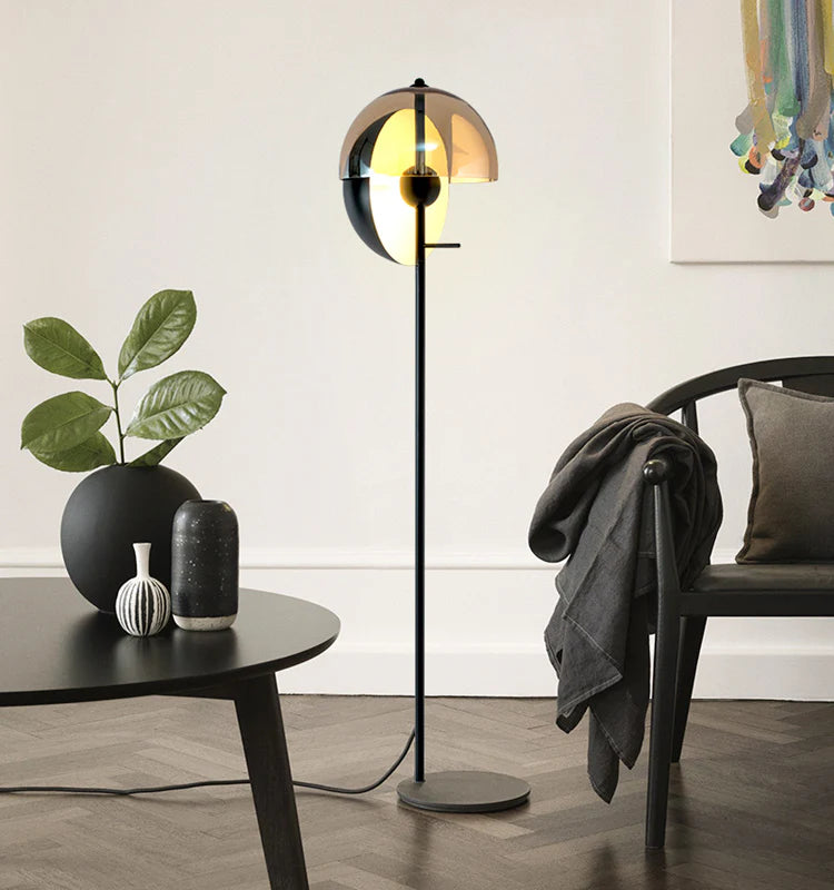 Stehlampe Wohnzimmer, Industrial | Luxara