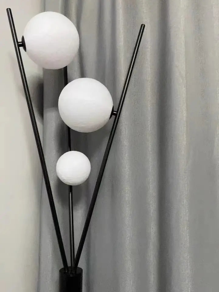 Moderne Stehlampe mit moonbeams | Flora