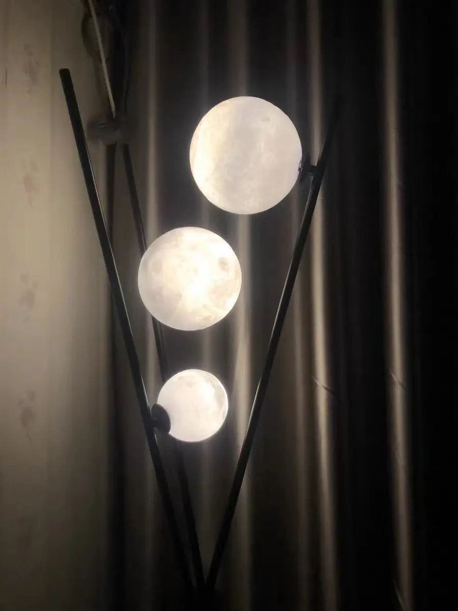 Moderne Stehlampe mit moonbeams | Flora