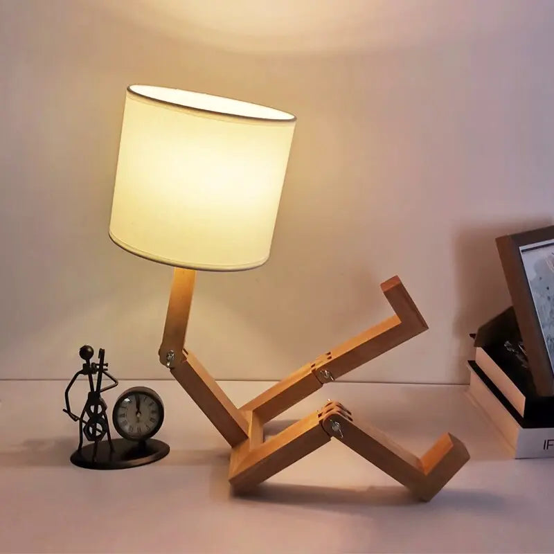 Tischlampe Holz, Modern | Lignum