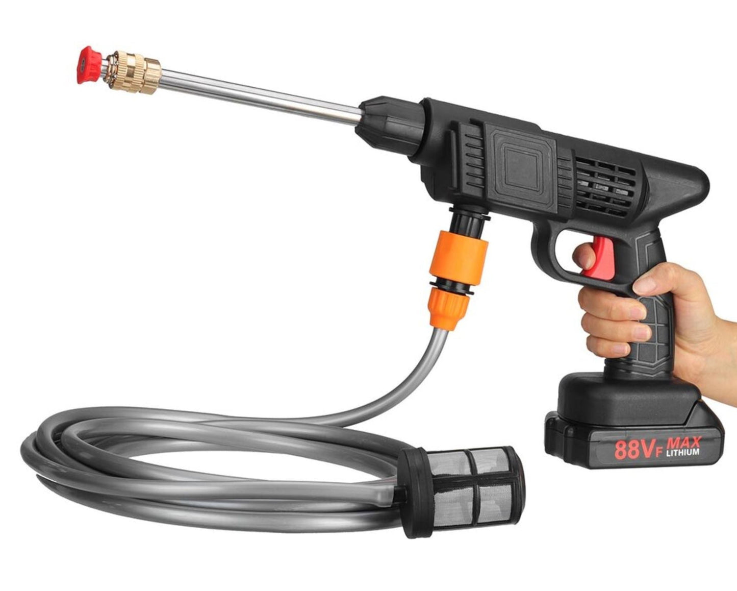 PowerJet™⎜Akku-Hochdruckreiniger kabellos 300W - 48V - 30 BAR