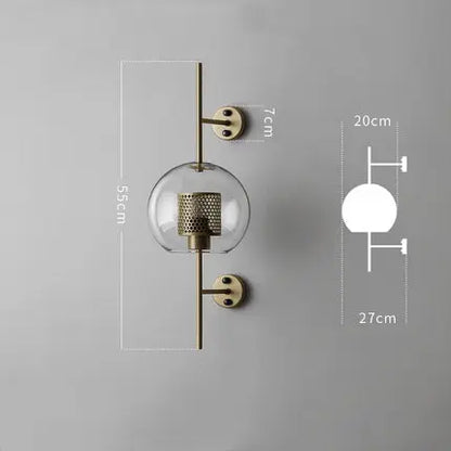 Wandleuchte Industrial, Metall | Spatium