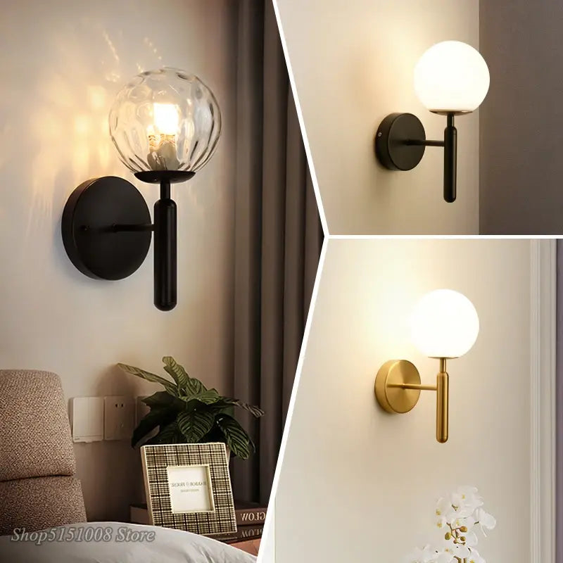 Wandleuchte Glas modern | Flora