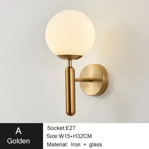 Wandleuchte Glas modern | Flora
