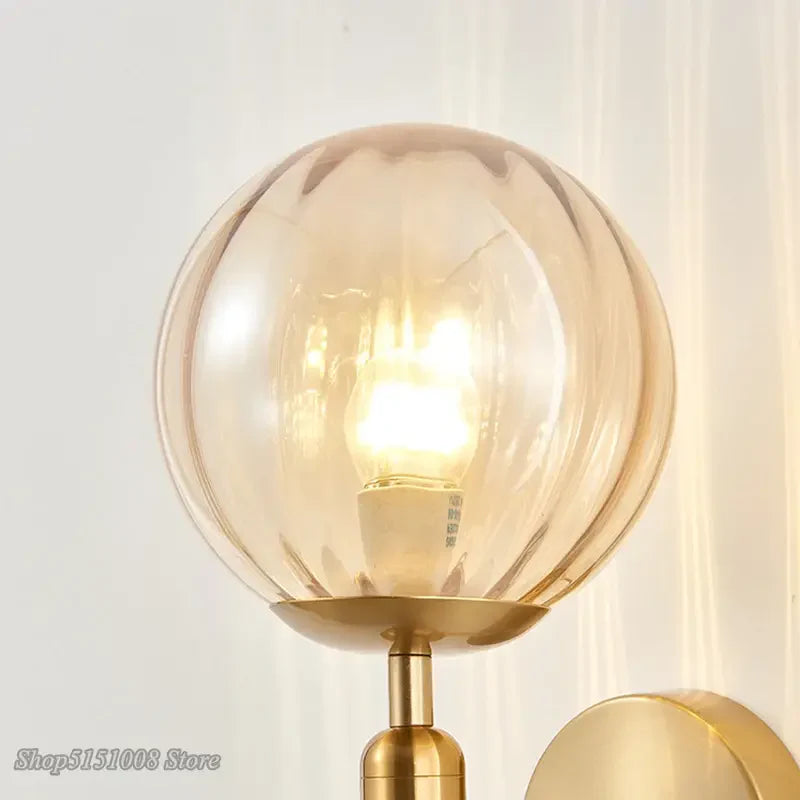 Wandleuchte Glas modern | Flora