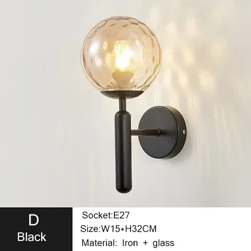 Wandleuchte Glas modern | Flora