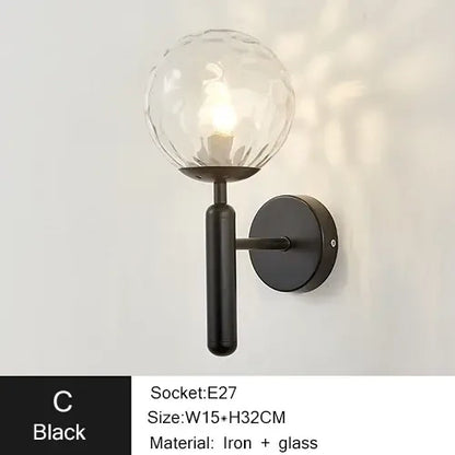 Wandleuchte Glas modern | Flora