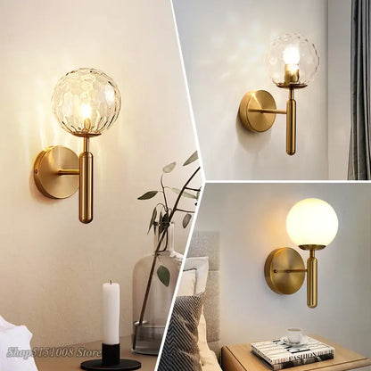 Wandleuchte Glas modern | Flora
