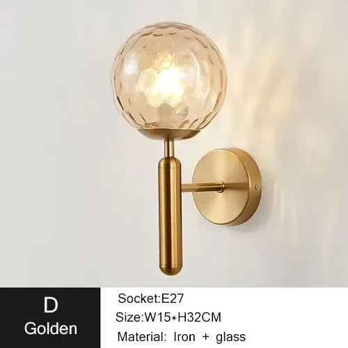 Wandleuchte Glas modern | Flora