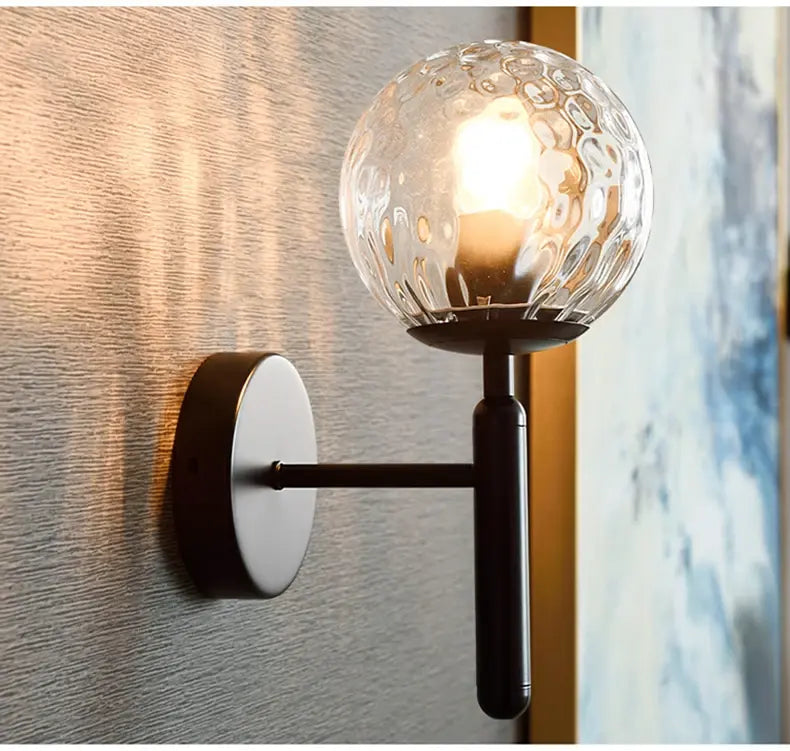 Wandleuchte Glas modern | Flora