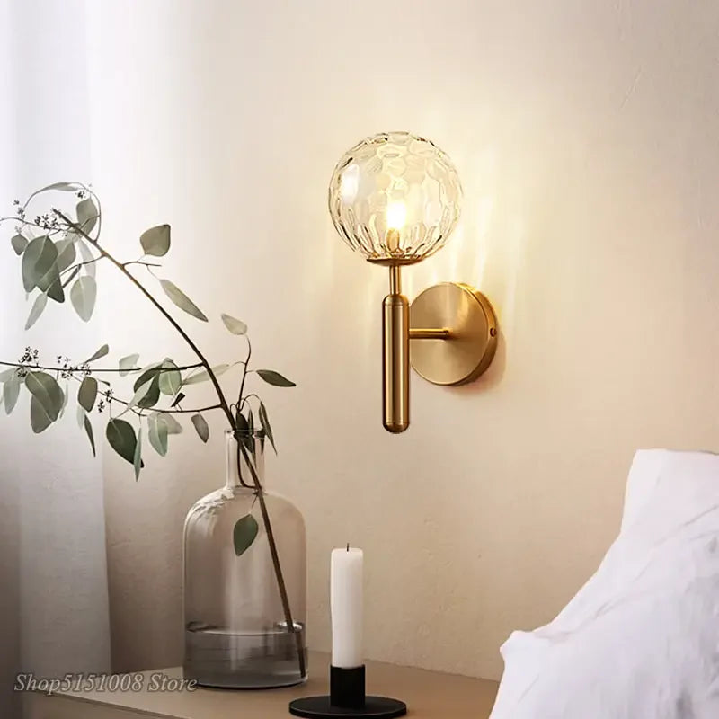 Wandleuchte Glas modern | Flora