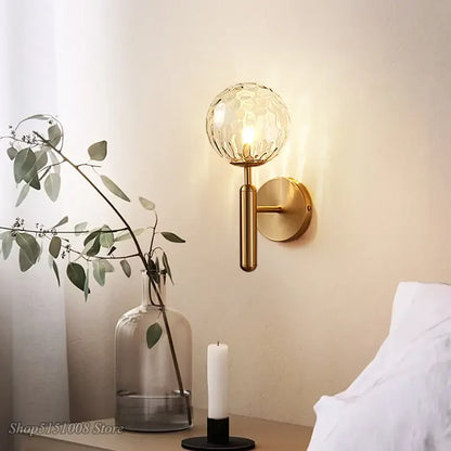 Wandleuchte Glas modern | Flora