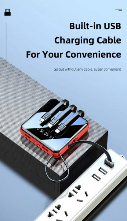 PowerPod 4X™⎪Immer bereit, mit jedem Kabel zur Hand