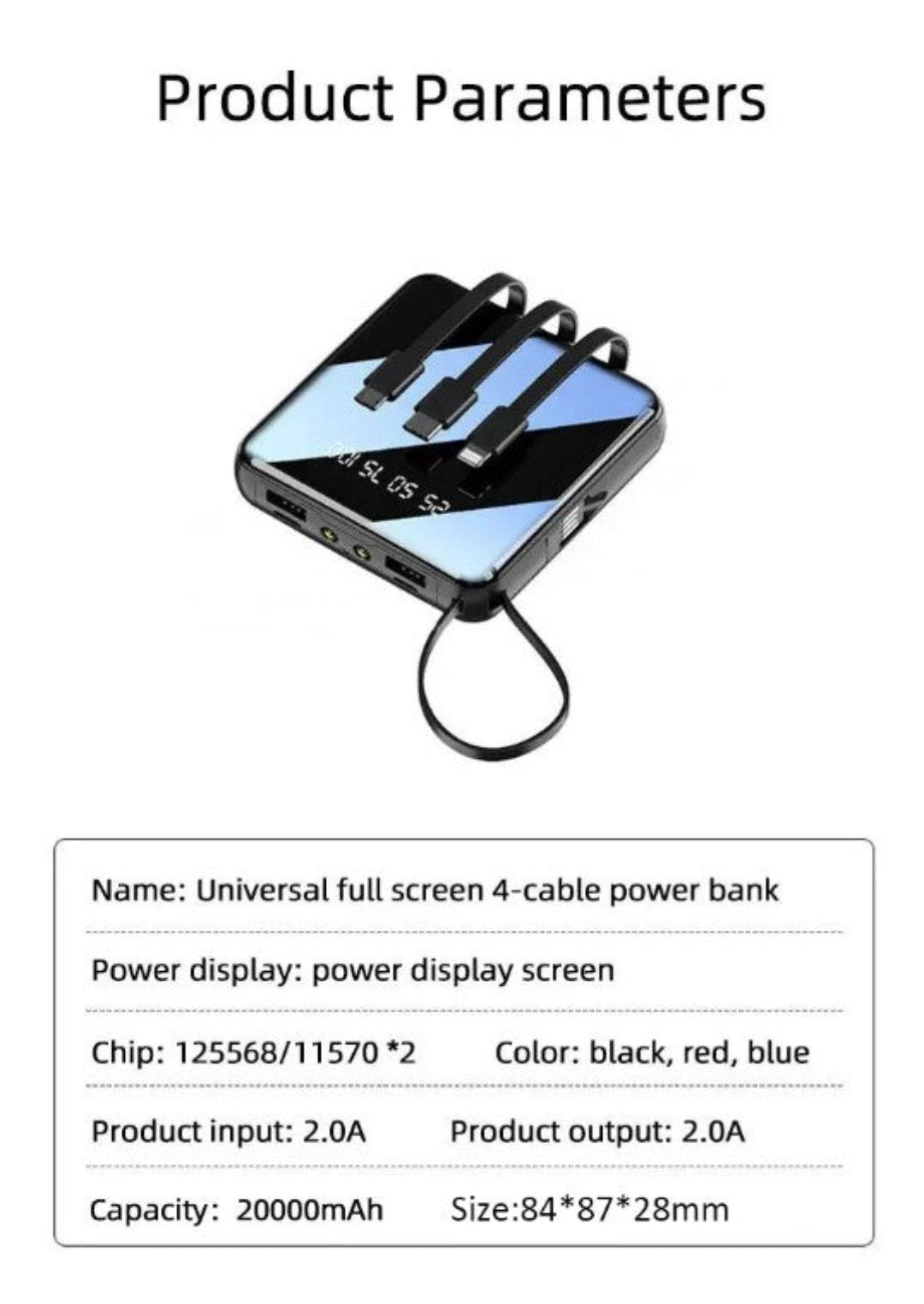 PowerPod 4X™⎪Immer bereit, mit jedem Kabel zur Hand