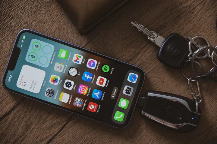 PowerClip™ | Immer unterwegs aufgeladen